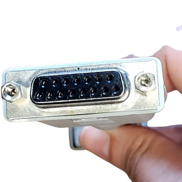 Apple HDI-45 to DB-15 Macintosh Video Adapter Cable Mac # 590-0796-A Vintage - Picture 3 of 7